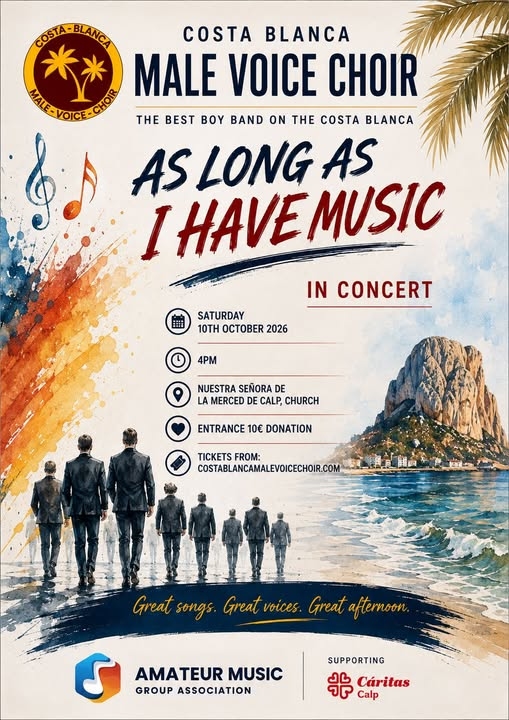 Mientras tenga música – Costa Blanca Male Voice Choir