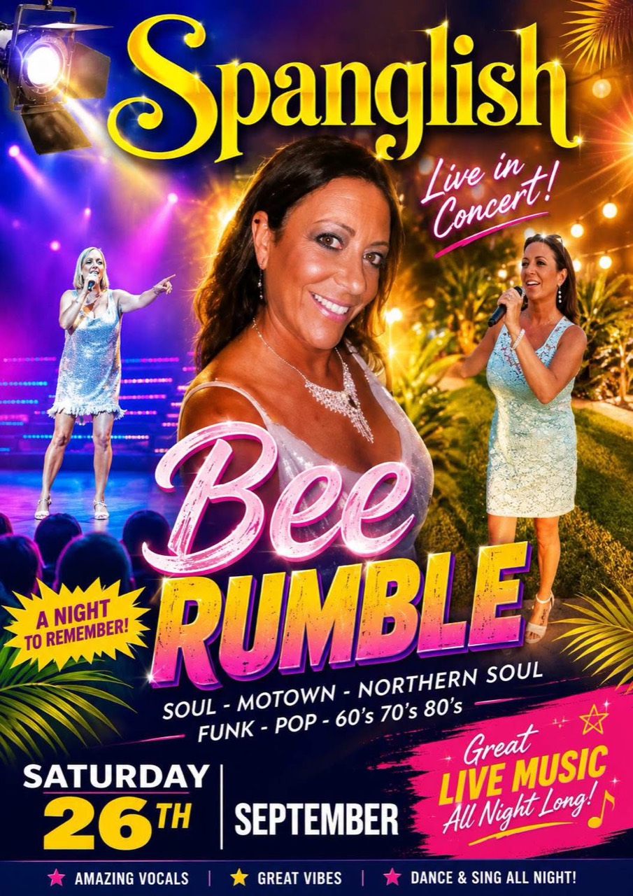 Bee Rumble live bij Spanglish