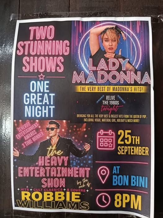 Lady Madonna y The Heavy Entertainment Show