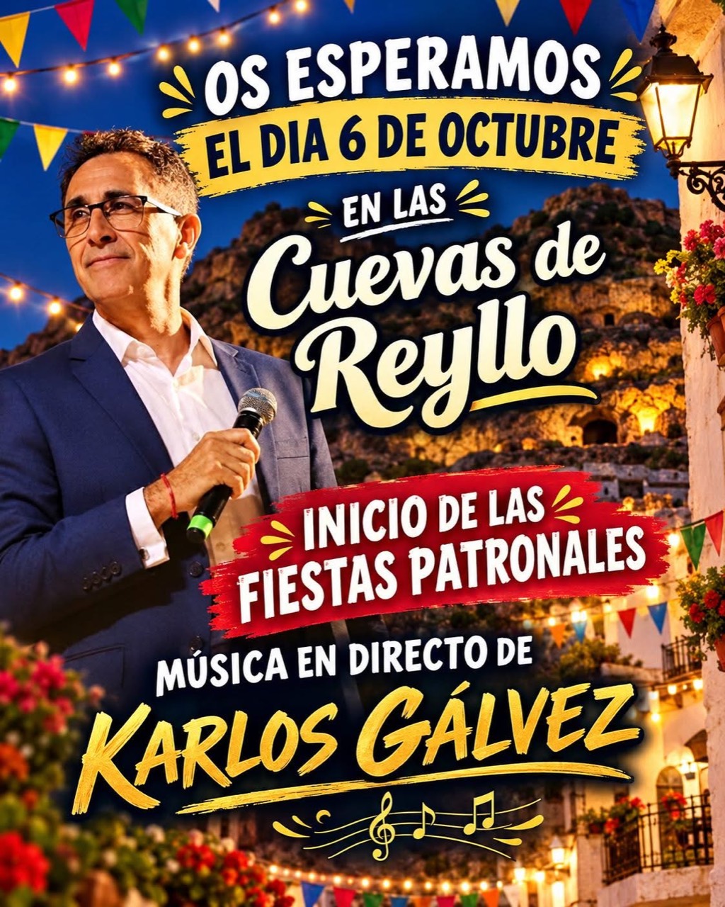 Karlos Gálvez en Cuevas de Reyllo