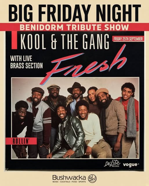 Kool & The Gang – espectáculo tributo de Benidorm