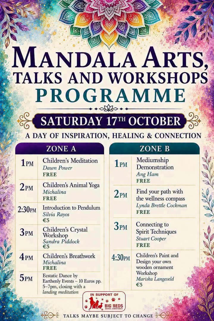 Mandala Arts – charlas y talleres