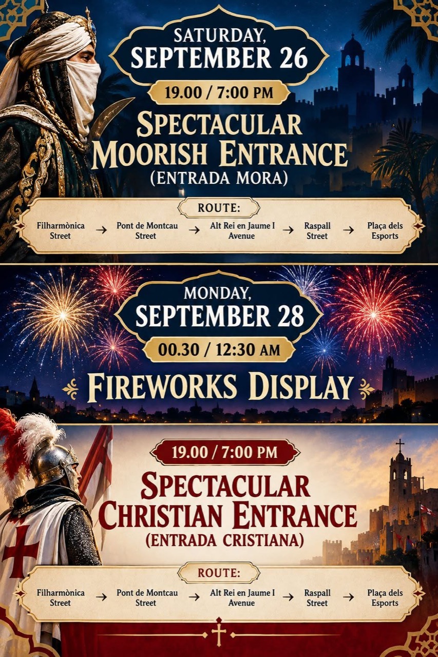 Espectacular Entrada Mora – Altea 2026