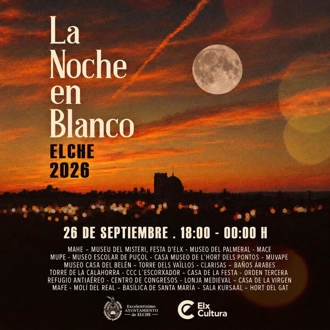 La Noche en Blanco de Elche