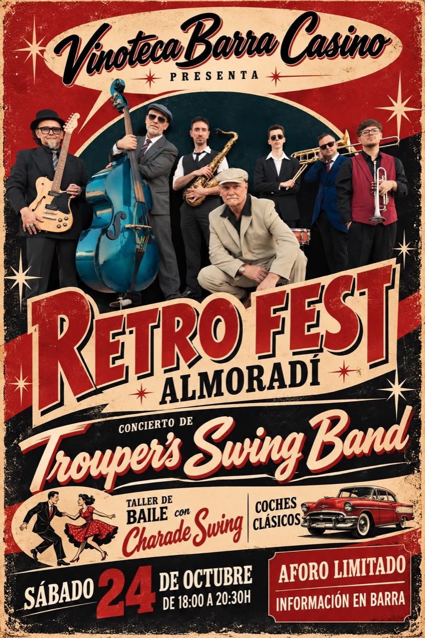 Retro Fest Almoradí avec Troupers Swing Band