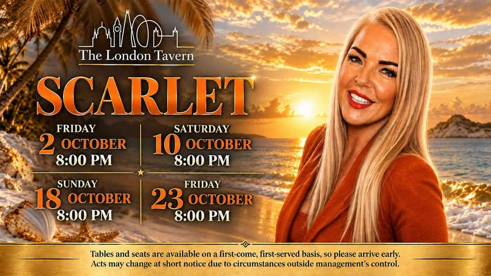 Scarlet – música en directo en The London Tavern
