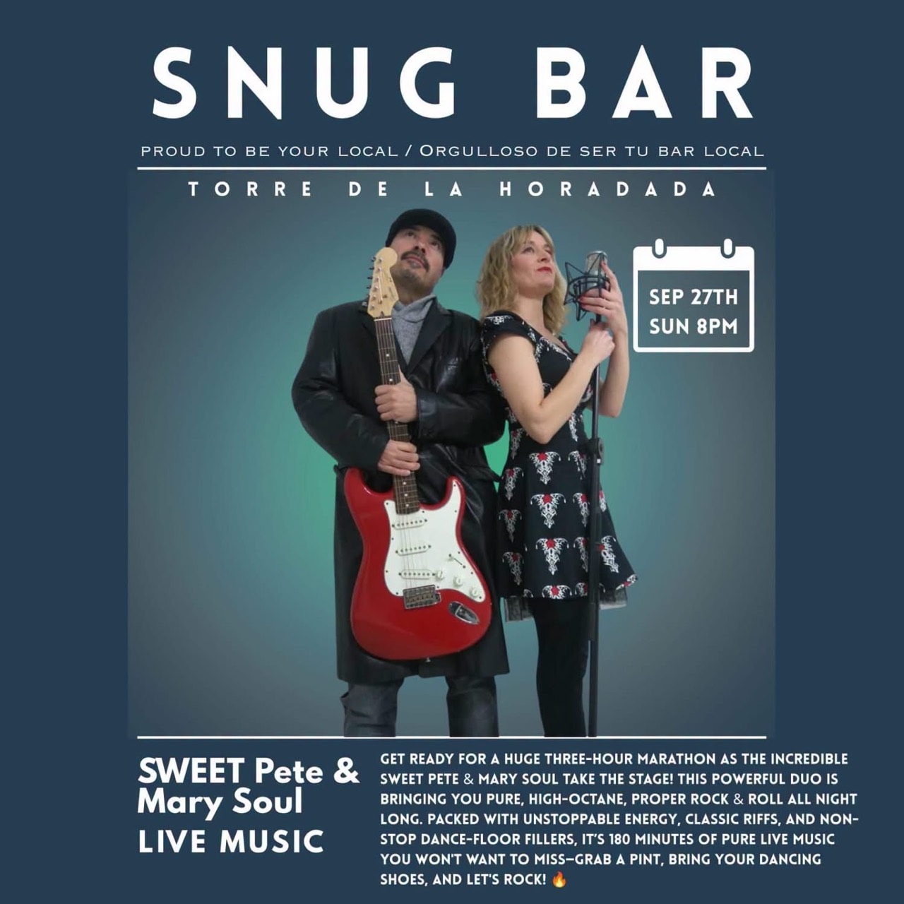 Sweet Pete & Mary Soul en directo en Snug Bar